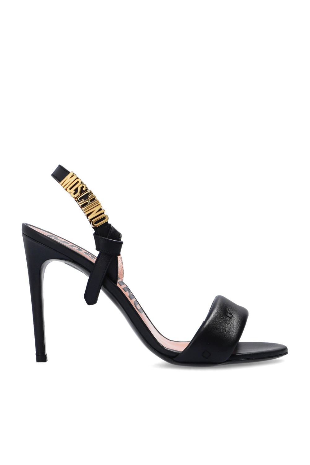 Moschino heel discount sandals